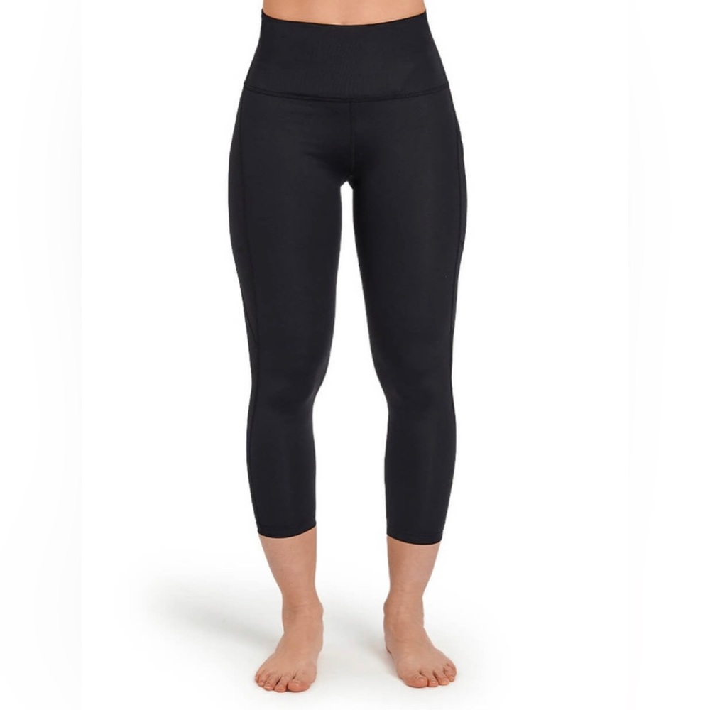 Tommie Copper Pro Grade Lower Back Support Capri Compression Leggings Sz XLarge